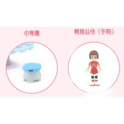 JIESTAR 20371 non  QUẦY ĐỒ UỐNG LẠNH bộ đồ chơi xếp lắp ráp ghép mô hình Oriental Keer Modern Academy COLD DRINK 147 khối