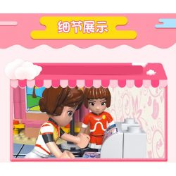 JIESTAR 20369 non  STUDIO CHỤP ???NH bộ đồ chơi xếp lắp ráp ghép mô hình Oriental Keer Modern Academy PHOTOGRAPHY 160 khối