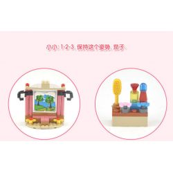 JIESTAR 20369 non  STUDIO CHỤP ???NH bộ đồ chơi xếp lắp ráp ghép mô hình Oriental Keer Modern Academy PHOTOGRAPHY 160 khối