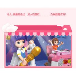 JIESTAR 20368 non  BAN NHẠC NHỎ bộ đồ chơi xếp lắp ráp ghép mô hình Oriental Keer Modern Academy MINI BAND 149 khối