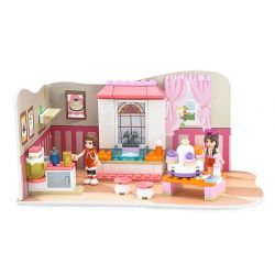 JIESTAR 20366 non  TIỆM BÁNH NGỌT bộ đồ chơi xếp lắp ráp ghép mô hình Oriental Keer Modern Academy CAKE SHOP 120 khối