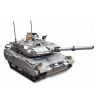 JIESTAR 61036 non  XE TĂNG PANTHER bộ đồ chơi xếp lắp ráp ghép mô hình LEOPARD 2A7 1498 khối