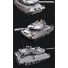 JIESTAR 61036 non  XE TĂNG PANTHER bộ đồ chơi xếp lắp ráp ghép mô hình LEOPARD 2A7 1498 khối