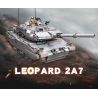 JIESTAR 61036 non  XE TĂNG PANTHER bộ đồ chơi xếp lắp ráp ghép mô hình LEOPARD 2A7 1498 khối
