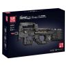 MouldKing 14018 Mould King 14018 non  SÚNG TIỂU LIÊN P90 bộ đồ chơi xếp lắp ráp ghép mô hình Gun P90 SUBMACHINE GUN 1644 khối