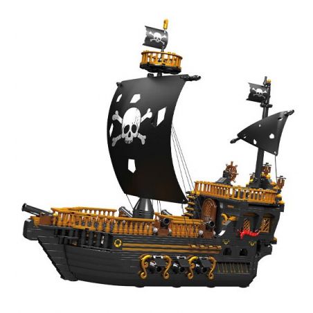 MouldKing 13083 Mould King 13083 non  MÒNG BIỂN bộ đồ chơi xếp lắp ráp ghép mô hình Pirates Of The Caribbean Cướp Biển Vùng Caribe 1288 khối