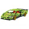 BRUCO BLK-019 QIAO LE TONG 2310 non  KÉO LÙI XE LAMBORGHINI bộ đồ chơi xếp lắp ráp ghép mô hình  Kỹ Thuật Công Nghệ Cao Mô Hình Phương Tiện 260 khối
