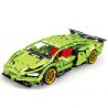 BRUCO BLK-019 QIAO LE TONG 2310 non  KÉO LÙI XE LAMBORGHINI bộ đồ chơi xếp lắp ráp ghép mô hình  Kỹ Thuật Công Nghệ Cao Mô Hình Phương Tiện 260 khối