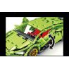 BRUCO BLK-019 QIAO LE TONG 2310 non  KÉO LÙI XE LAMBORGHINI bộ đồ chơi xếp lắp ráp ghép mô hình  Kỹ Thuật Công Nghệ Cao Mô Hình Phương Tiện 260 khối