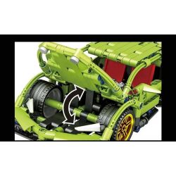 BRUCO BLK-019 QIAO LE TONG 2310 non  KÉO LÙI XE LAMBORGHINI bộ đồ chơi xếp lắp ráp ghép mô hình  Kỹ Thuật Công Nghệ Cao Mô Hình Phương Tiện 260 khối