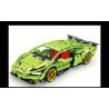 BRUCO BLK-019 QIAO LE TONG 2310 non  KÉO LÙI XE LAMBORGHINI bộ đồ chơi xếp lắp ráp ghép mô hình  Kỹ Thuật Công Nghệ Cao Mô Hình Phương Tiện 260 khối