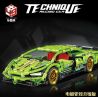 BRUCO BLK-019 QIAO LE TONG 2310 non  KÉO LÙI XE LAMBORGHINI bộ đồ chơi xếp lắp ráp ghép mô hình  Kỹ Thuật Công Nghệ Cao Mô Hình Phương Tiện 260 khối