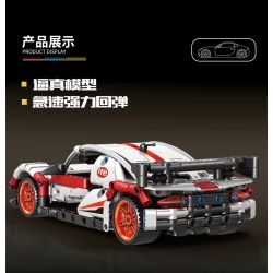 QIAO LE TONG 2311 non  XE THỂ THAO PORSCHE 911 LÙI bộ đồ chơi xếp lắp ráp ghép mô hình  RACING SUPER CAR 911 Kỹ Thuật Công Nghệ Cao Mô Hình Phương Tiện 501 khối