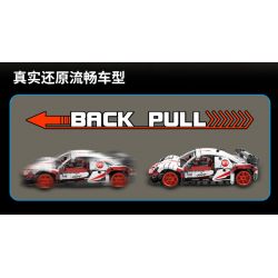 QIAO LE TONG 2311 non  XE THỂ THAO PORSCHE 911 LÙI bộ đồ chơi xếp lắp ráp ghép mô hình  RACING SUPER CAR 911 Kỹ Thuật Công Nghệ Cao Mô Hình Phương Tiện 501 khối