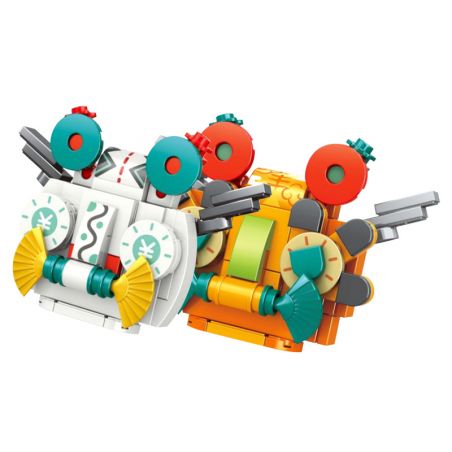 X AREA-X AX0007 0007 non  NAM CHÂM TỦ LẠNH CHAOWAN AREA-X bộ đồ chơi xếp lắp ráp ghép mô hình Gear Đồ Lắp Ghép