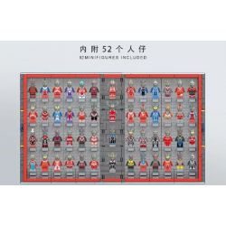 105 non  CUỐN SÁCH MINIFIGURE SIÊU NHÂN bộ đồ chơi xếp lắp ráp ghép mô hình Collectable Minifigures Búp Bê Sưu Tầm 2672 khối