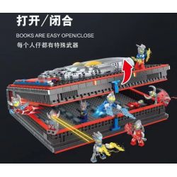 105 non  CUỐN SÁCH MINIFIGURE SIÊU NHÂN bộ đồ chơi xếp lắp ráp ghép mô hình Collectable Minifigures Búp Bê Sưu Tầm 2672 khối