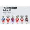 105 non  CUỐN SÁCH MINIFIGURE SIÊU NHÂN bộ đồ chơi xếp lắp ráp ghép mô hình Collectable Minifigures Búp Bê Sưu Tầm 2672 khối