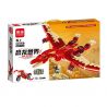 MINGDI 10068 non  THẾ GIỚI KHỦNG LONG PTERODACTYL - XE ĐẠP BỌC THÉP bộ đồ chơi xếp lắp ráp ghép mô hình Jurassic World 584 khối