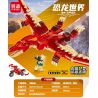 MINGDI 10068 non  THẾ GIỚI KHỦNG LONG PTERODACTYL - XE ĐẠP BỌC THÉP bộ đồ chơi xếp lắp ráp ghép mô hình Jurassic World 584 khối