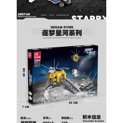 JIESTAR 59012 non  THÁM HIỂM MẶT TRĂNG bộ đồ chơi xếp lắp ráp ghép mô hình 735 khối