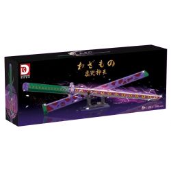 DK 1511 WE GAME COMING 66014 non  CHÚA KHÓC bộ đồ chơi xếp lắp ráp ghép mô hình Kimetsu No Yaiba Thanh Gươm Diệt Quỷ 789 khối