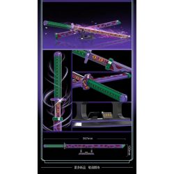 DK 1511 WE GAME COMING 66014 non  CHÚA KHÓC bộ đồ chơi xếp lắp ráp ghép mô hình Kimetsu No Yaiba Thanh Gươm Diệt Quỷ 789 khối