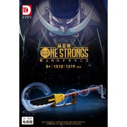 DK 1510 non  CÔNG VÂN TRIỂN bộ đồ chơi xếp lắp ráp ghép mô hình One Piece Đảo Hải Tặc 1319 khối