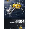 JIESTAR 59012 non  THÁM HIỂM MẶT TRĂNG bộ đồ chơi xếp lắp ráp ghép mô hình 735 khối