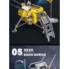 JIESTAR 59012 non  THÁM HIỂM MẶT TRĂNG bộ đồ chơi xếp lắp ráp ghép mô hình 735 khối