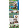 ZHEGAO QL2512 2512 non  MỎ MORNAS bộ đồ chơi xếp lắp ráp ghép mô hình Minecraft CUBE WORLD Game Xây Dựng 264 khối