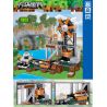 ZHEGAO QL2512 2512 non  MỎ MORNAS bộ đồ chơi xếp lắp ráp ghép mô hình Minecraft CUBE WORLD Game Xây Dựng 264 khối