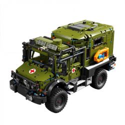 TEGOLE T4023 4023 non  XE CỨU HỘ UNIMOG tỷ lệ 1:11 bộ đồ chơi xếp lắp ráp ghép mô hình  RESCUE VEHICLE Kỹ Thuật Công Nghệ Cao Mô Hình Phương Tiện 3850 khối