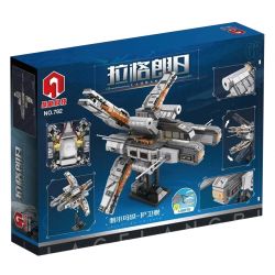 JUHANG TECHNOLOGY 782 non  TÀU KHU TRỤC LỚP SỨA bộ đồ chơi xếp lắp ráp ghép mô hình INFINITE UNIVERSE LAGRANGE 906 khối