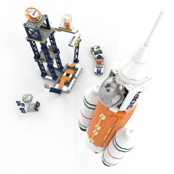 LINOOS LN8090 8090 non  TÊN LỬA bộ đồ chơi xếp lắp ráp ghép mô hình SNOOPY 571 khối