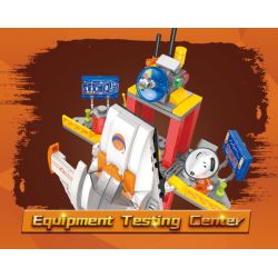 LINOOS LN3102 3102 non  TÊN LỬA ÂM THANH bộ đồ chơi xếp lắp ráp ghép mô hình MARS BASE SPACE SHUTTLE 558 khối