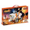 LINOOS LN3100 3100 non  THÁM HIỂM SAO HỎA SNOOPY MARS ROVER bộ đồ chơi xếp lắp ráp ghép mô hình MARS EXPLORATION 401 khối