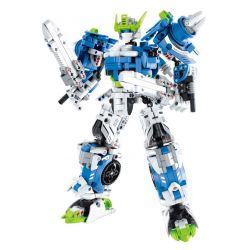 IM.MASTER QIHUI 6823 non  BẬC THẦY CƠ KHÍ AZURE BLADE MECHA bộ đồ chơi xếp lắp ráp ghép mô hình  Kỹ Thuật Công Nghệ Cao Mô Hình Phương Tiện 1129 khối