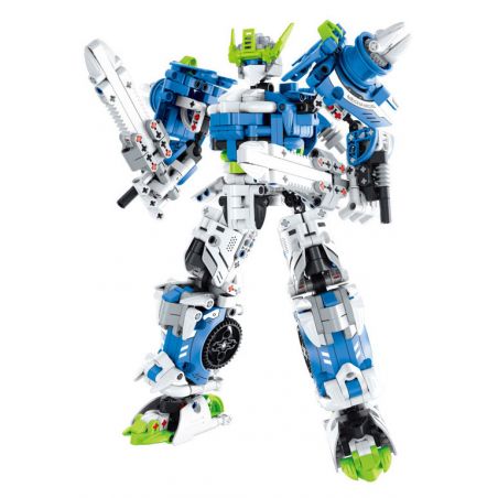 IM.MASTER QIHUI 6823 non  BẬC THẦY CƠ KHÍ AZURE BLADE MECHA bộ đồ chơi xếp lắp ráp ghép mô hình  Kỹ Thuật Công Nghệ Cao Mô Hình Phương Tiện 1129 khối