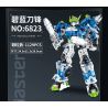 IM.MASTER QIHUI 6823 non  BẬC THẦY CƠ KHÍ AZURE BLADE MECHA bộ đồ chơi xếp lắp ráp ghép mô hình  Kỹ Thuật Công Nghệ Cao Mô Hình Phương Tiện 1129 khối