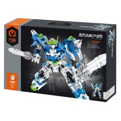 IM.MASTER QIHUI 6823 non  BẬC THẦY CƠ KHÍ AZURE BLADE MECHA bộ đồ chơi xếp lắp ráp ghép mô hình  Kỹ Thuật Công Nghệ Cao Mô Hình Phương Tiện 1129 khối