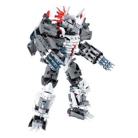 IM.MASTER QIHUI 6822 non  TYRANNOSAURUS BÓNG TỐI bộ đồ chơi xếp lắp ráp ghép mô hình  Kỹ Thuật Công Nghệ Cao Mô Hình Phương Tiện 1158 khối