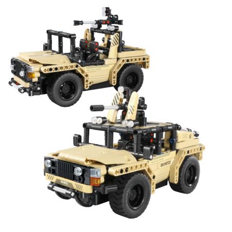 IM.MASTER QIHUI 8022 non  XE TẤN CÔNG ĐIỀU KHIỂN TỪ XA bộ đồ chơi xếp lắp ráp ghép mô hình  Kỹ Thuật Công Nghệ Cao Mô Hình Phương Tiện 444 khối