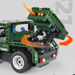 IM.MASTER QIHUI 8021 non  XE ĐIỀU KHIỂN TỪ XA bộ đồ chơi xếp lắp ráp ghép mô hình  Kỹ Thuật Công Nghệ Cao Mô Hình Phương Tiện 436 khối