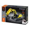 IM.MASTER QIHUI 8037 non  MÁY XÚC XÂY DỰNG 3IN1 bộ đồ chơi xếp lắp ráp ghép mô hình  Kỹ Thuật Công Nghệ Cao Mô Hình Phương Tiện 516 khối