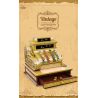 ZHEGAO 00387 non  MÁY TÍNH TIỀN CỔ ĐIỂN bộ đồ chơi xếp lắp ráp ghép mô hình Creator Expert VINTAGE CASH REGISTER Chuyên Gia Sáng Tạo 1630 khối