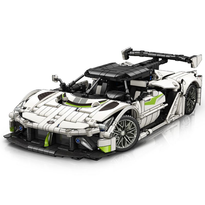 MOYU BLOCK MY88319 88319 non  KOENIGSEGG JESKO 1:14 tỷ lệ 1:14 bộ đồ chơi xếp lắp ráp ghép mô hình  Kỹ Thuật Công Nghệ Cao Mô Hình Phương Tiện 1116 khối