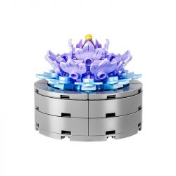 XIANG JUN 10975 non  SHOP HOA CÂY CẢNH 6 LOẠI CHẬU MỌNG NƯỚC THIÊN THẦN TUYẾT CÚC NGỌC BÍCH TIÊN LINGBO BƯỚM TÍM NỤ TẦM XUÂN SAN HÔ JI bộ đồ chơi xếp lắp ráp ghép mô hình Creator Sáng Tạo