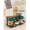 ZHEGAO DZ6017 6017 non  MÁY PHA CÀ PHÊ ĐÔI bộ đồ chơi xếp lắp ráp ghép mô hình Creator COFFEE MACHINE Sáng Tạo 928 khối
