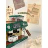 ZHEGAO DZ6017 6017 non  MÁY PHA CÀ PHÊ ĐÔI bộ đồ chơi xếp lắp ráp ghép mô hình Creator COFFEE MACHINE Sáng Tạo 928 khối